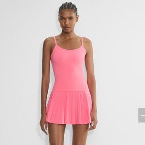 Aritzia Movetech Coral/Pink Tennis Pro Micro Skirt